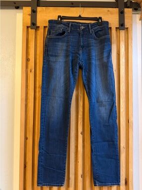 Mavi Men's Indigo Jake Slim Straight Jeans